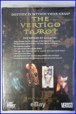 Vertigo Tarot Card Deck And Book Set, Neil Gaiman Dave Mckean DC Direct Sealed