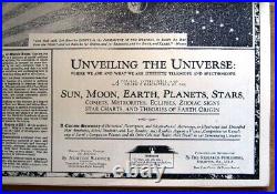 Very Rare 1936 Collectible Hard Back About The Universe Very Good Condition