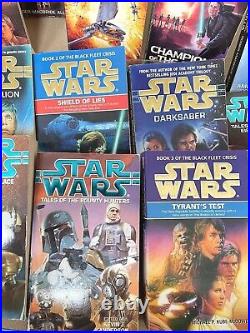 Vintage 1990's Star Wars Paperback Books Job Lot X 23 Boba, Han, Leia & More
