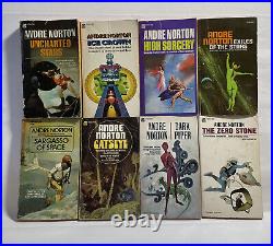 Vintage Andre Norton Lot of 40 Science Fiction Books Paperback Sci-Fi set