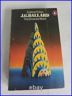 Vintage JG Ballard Science Fiction Book Set (4) Penguin 1964 H1