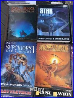 Vintage RolePlaying Games Book Lot Of 40 Rare See Photos For Titles