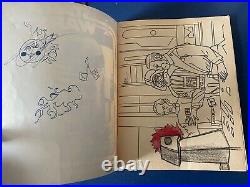 Vintage Star Wars 1977 GDE Canadian French Coloring Book Kenner RARE