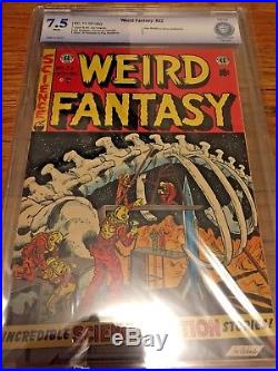 WEIRD FANTASY #22 7.5 VF- (white pages) Comic Book 1953 EC Comics Science CBCS
