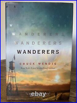 Wanderers Chuck Wendig Signed UK 1st edition hardback 2019