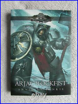 Warhammer 40K Arjac Rockfist Limited Edition Hardback Sealed