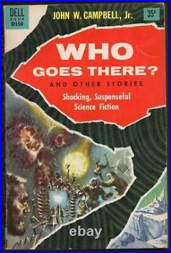 Who Goes There By John W. Campbell Dell Book Vintage Paperback 1955 Good