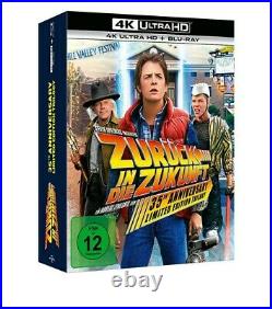 Zurück in die Zukunft Trilogie 4K + Blu Ray Limited Steelbook Collection Neu OVP